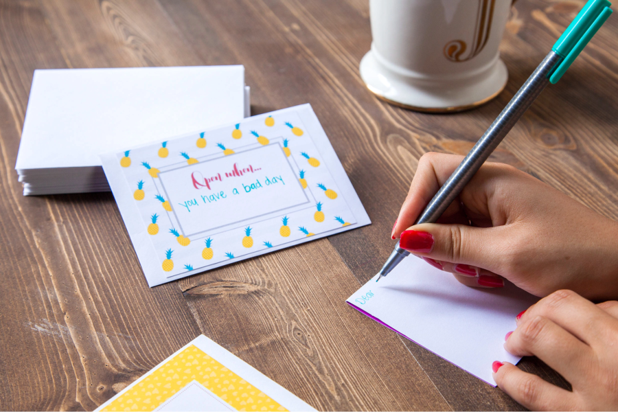 memory jar open when letters