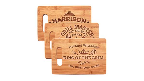 engraved cutting board cool dad gift