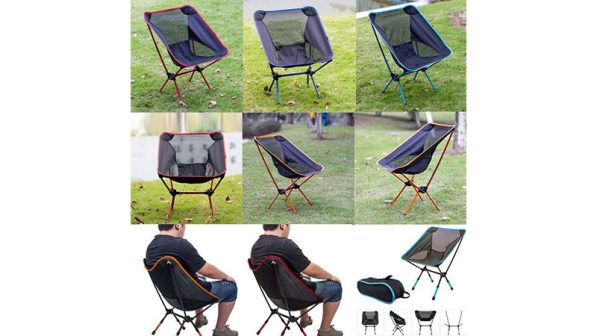 foldable fishing chair with cooler