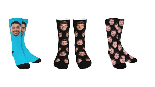 funny face socks cool fathers day present