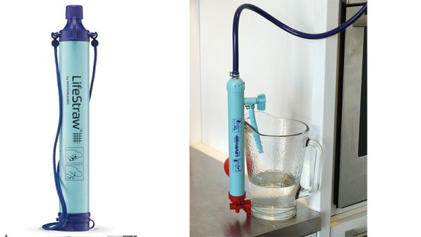 lifestraw water filter gift for hiking