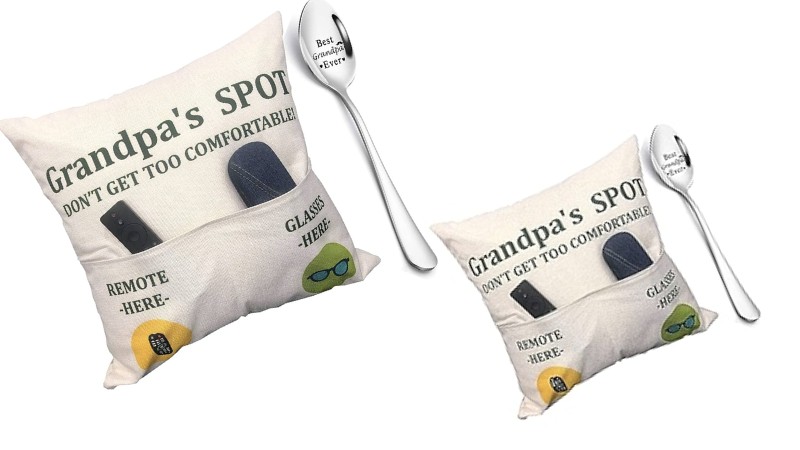 grandparent sentimental pillow gift